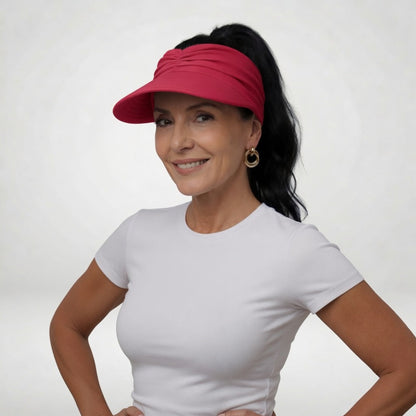 Solarine™ — Sporty chic solskærm med sommerbeskyttelse