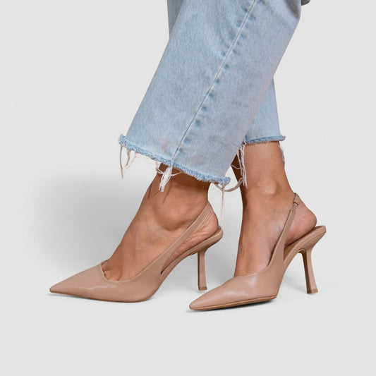 Élizabeth™ — Slingback-pumps med stilethæl i parisisk elegance