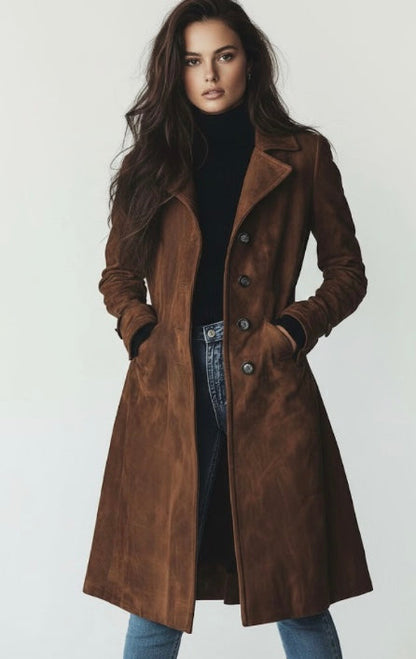 Teresa™ — Elegant trenchcoat med tidløs blødhed