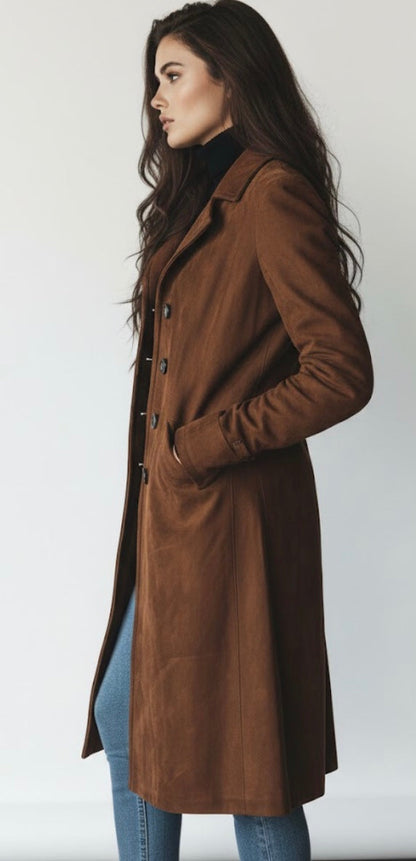 Teresa™ — Elegant trenchcoat med tidløs blødhed