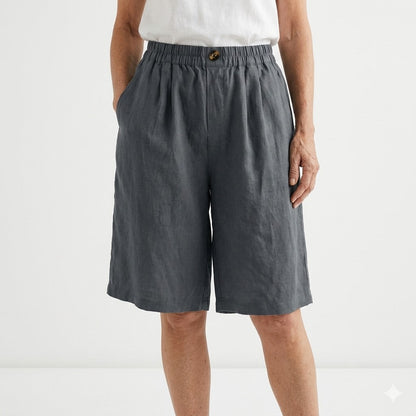 Wandeline™ — Vide shorts med elastik i taljen og naturlig sommerkomfort