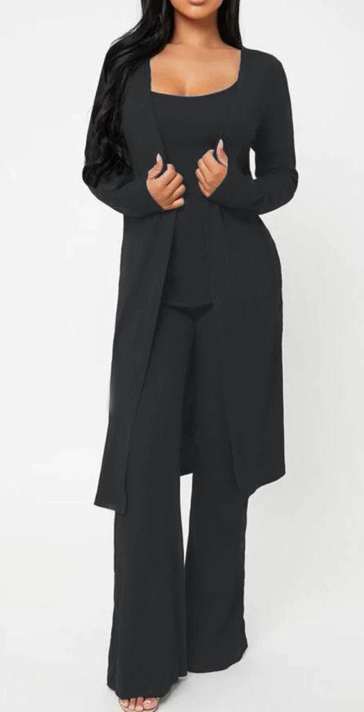 Sæt med cardigan, trøje & bukser "Margaret" F13/6-3