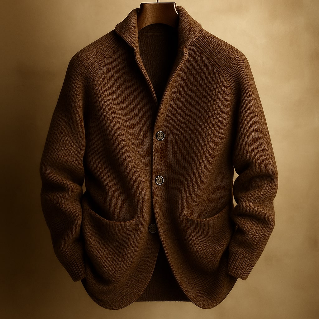 Adel™ – Struktureret cardigan, varme uden tyngde