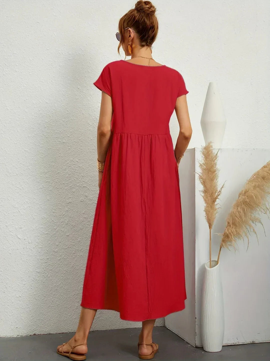 Gabrielle™ - Flydende midikjole med tidløs elegance