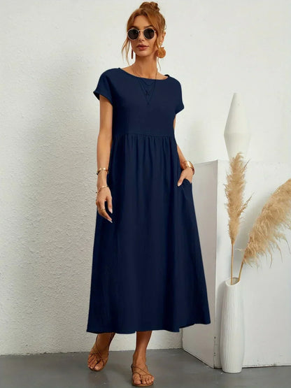 Gabrielle™ - Flydende midikjole med tidløs elegance