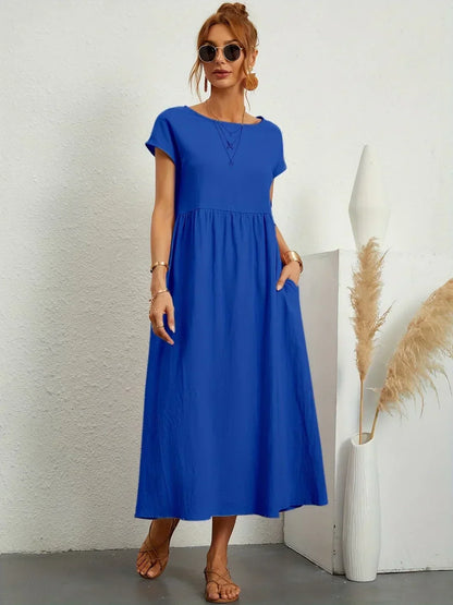Gabrielle™ - Flydende midikjole med tidløs elegance