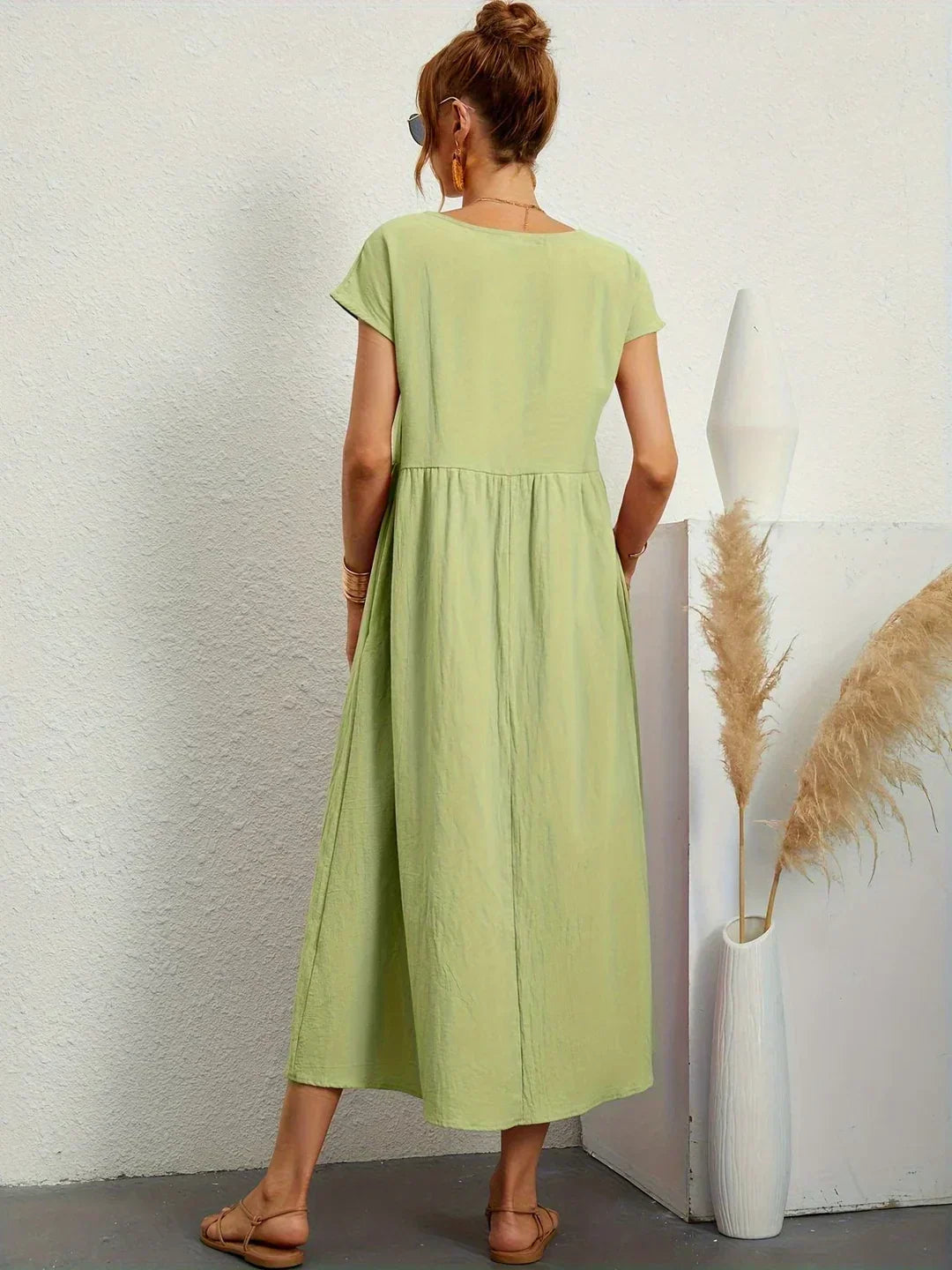 Gabrielle™ - Flydende midikjole med tidløs elegance