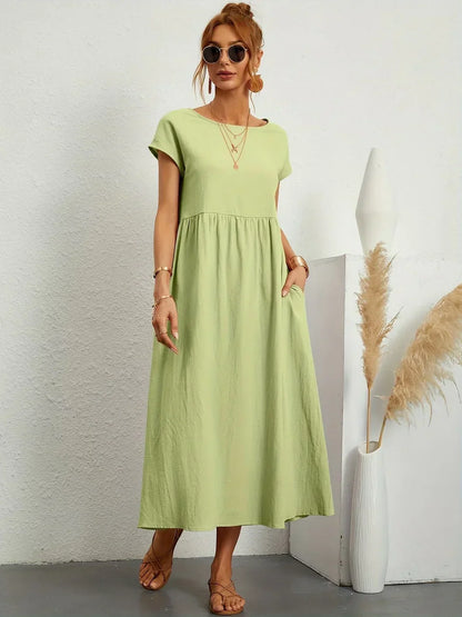 Gabrielle™ - Flydende midikjole med tidløs elegance