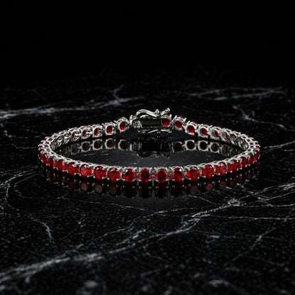 Rubin Tennis Armbånd