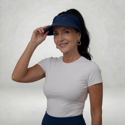 Solarine™ — Sporty chic solskærm med sommerbeskyttelse