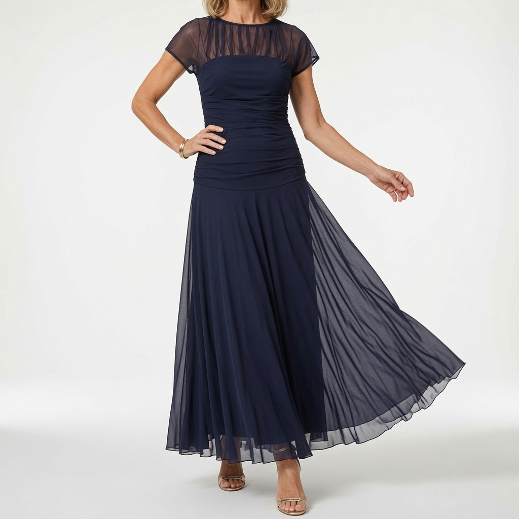 Élivaïne™ — Lang flydende kjole til elegante aftener