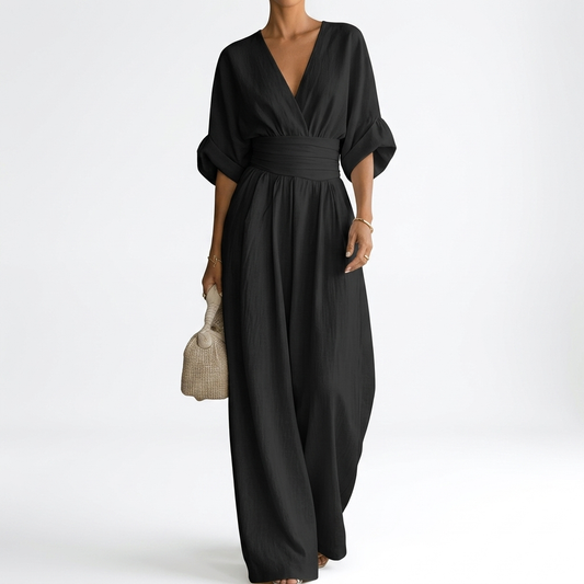 Évoriane™ — Flydende jumpsuit med raffineret sommerelegance