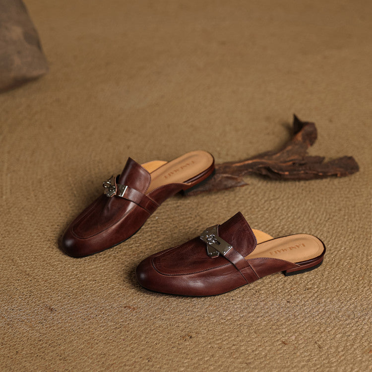 Mariagrazia | Loafer-mules med spænde