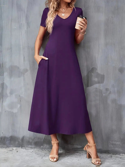 Viola™ — Lang, flydende og elegant kjole