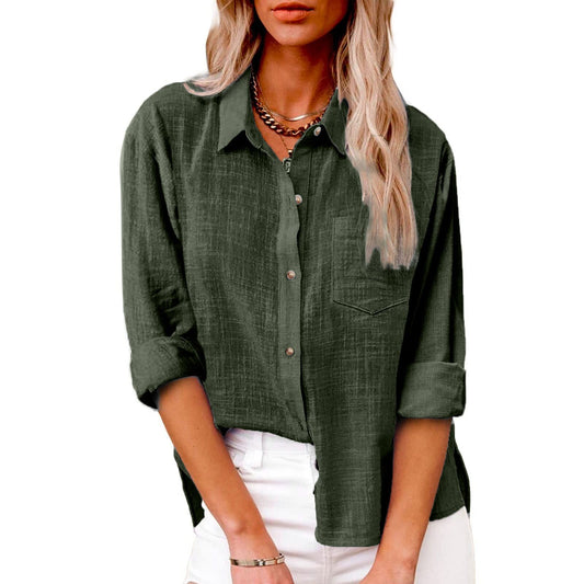 Romane™ — Elegant bluse i bomuld med tidløs stil