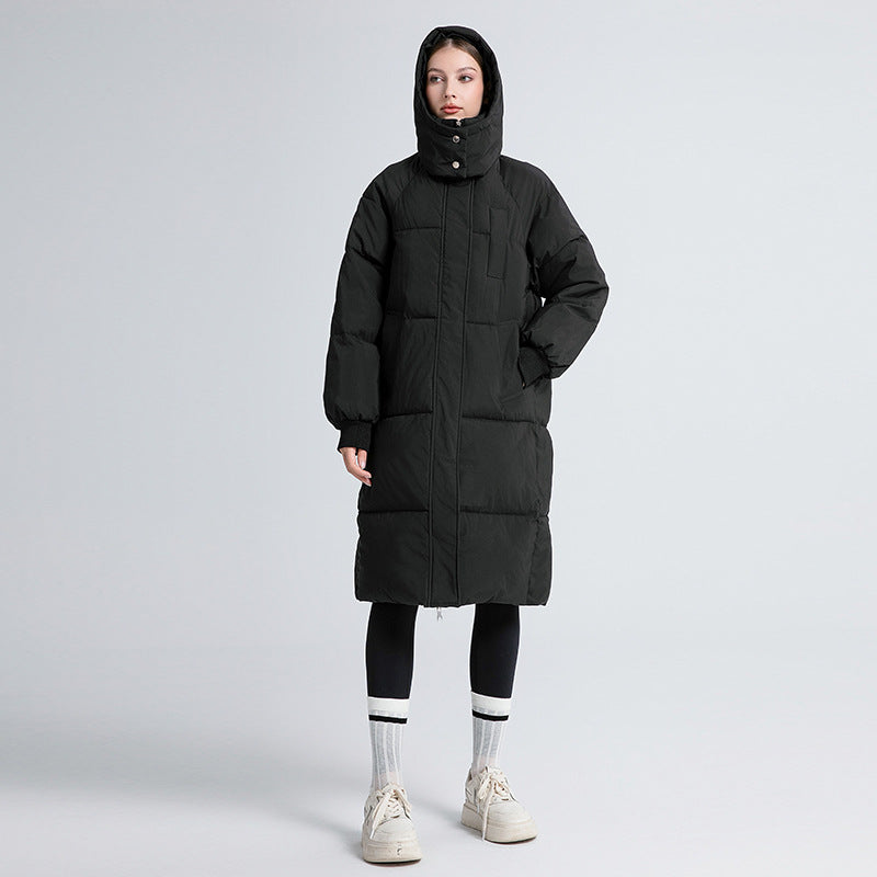 Clarisse™ — Elegant lang quiltet vinterfrakke