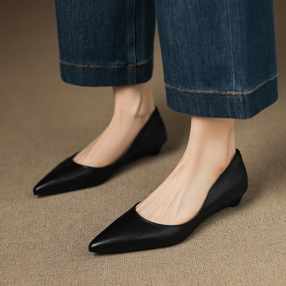 Arla ballerinaer i ægte læder