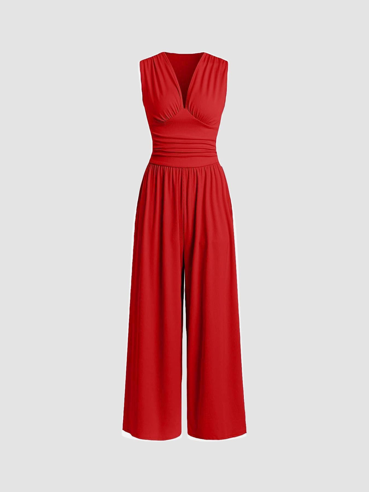 Margaux™ — Elegant flydende ærmeløs jumpsuit