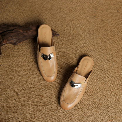 Mariagrazia | Loafer-mules med spænde