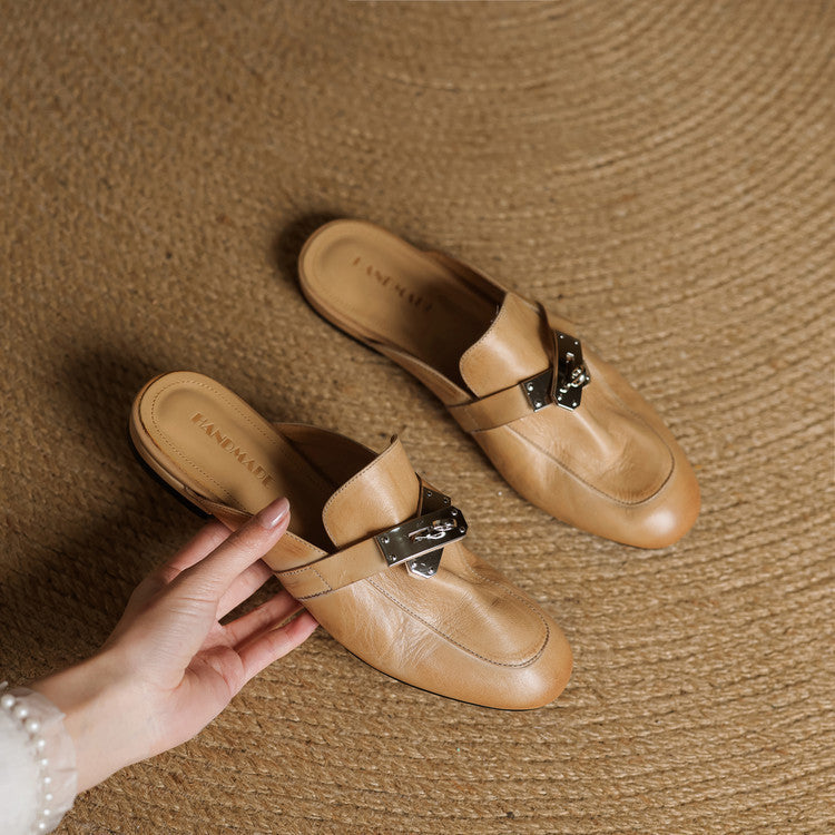 Mariagrazia | Loafer-mules med spænde