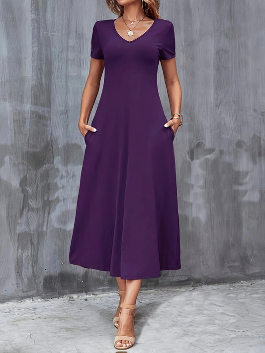 Viola™ — Lang, flydende og elegant kjole