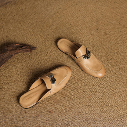Mariagrazia | Loafer-mules med spænde