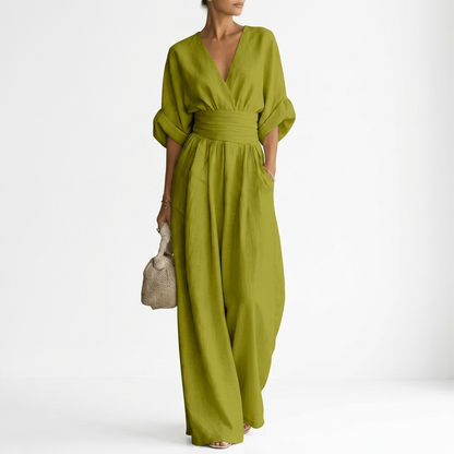 Évoriane™ — Flydende jumpsuit med raffineret sommerelegance