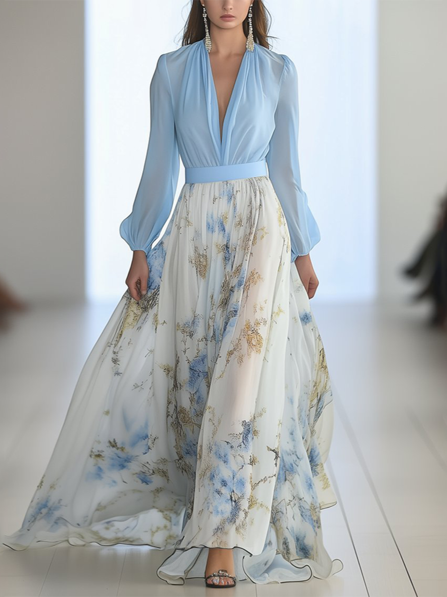 Vi™ - Elegant blomstret kjole