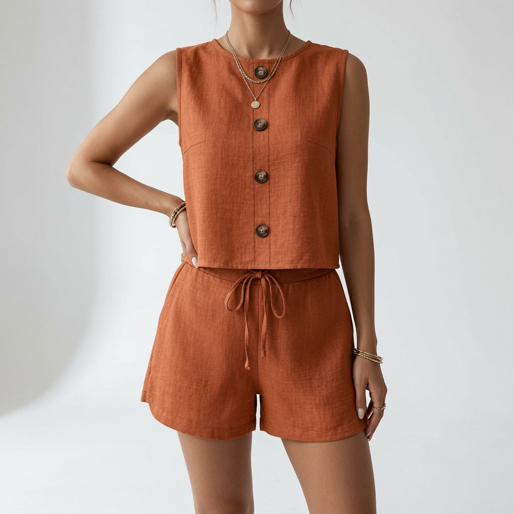 Aurélinea™ — Let sommersæt med naturlig elegance