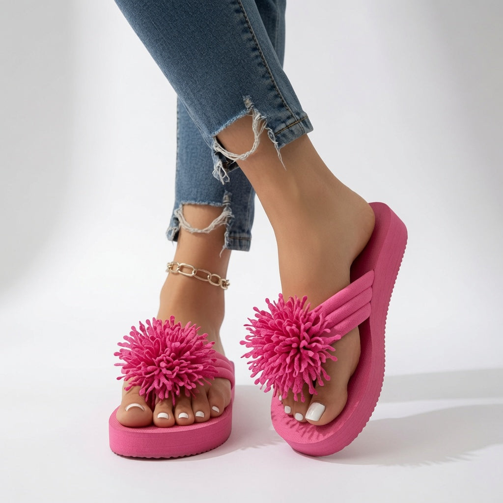 Rosélia™ — Blomstersandaler med sommerkomfort