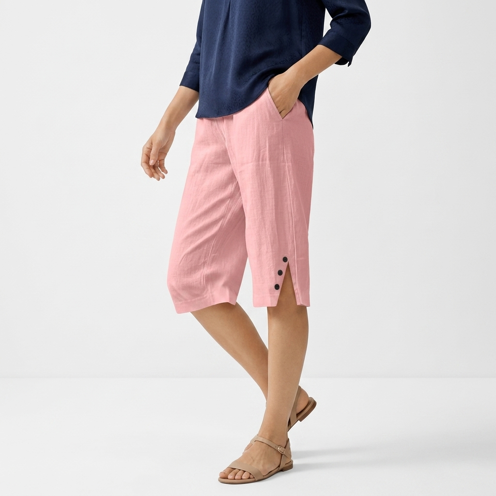 Lorenza™ — Flydende capribukser til sommerkomfort
