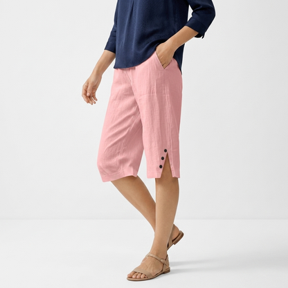 Lorenza™ — Flydende capribukser til sommerkomfort