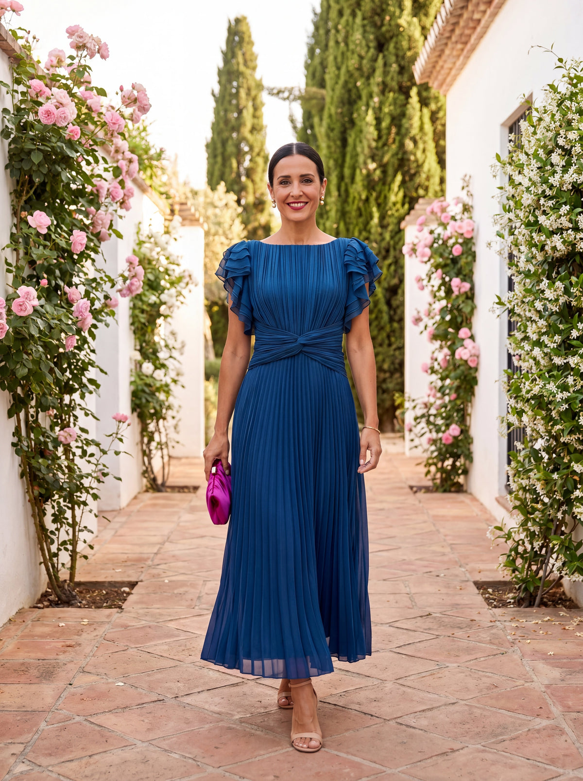 Elegant Selena-kjole i raffineret tyl – Maison Claire et Sylvie