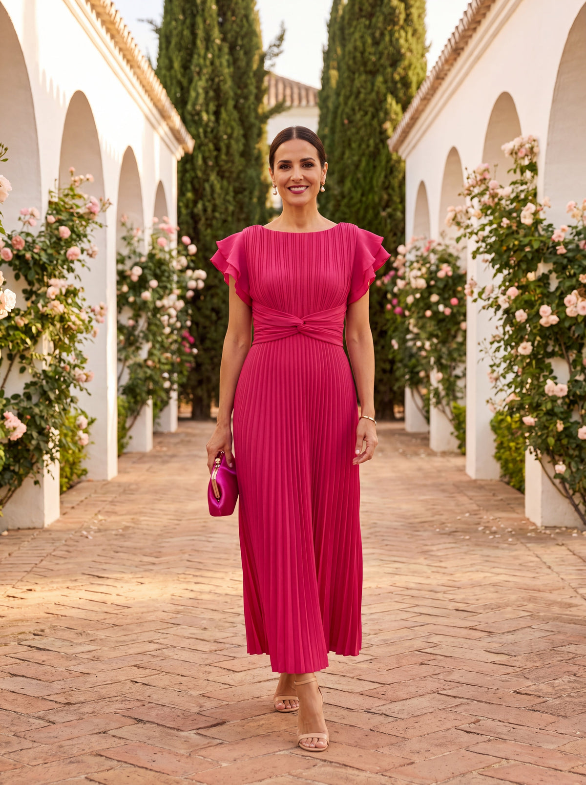 Elegant Selena-kjole i raffineret tyl – Maison Claire et Sylvie