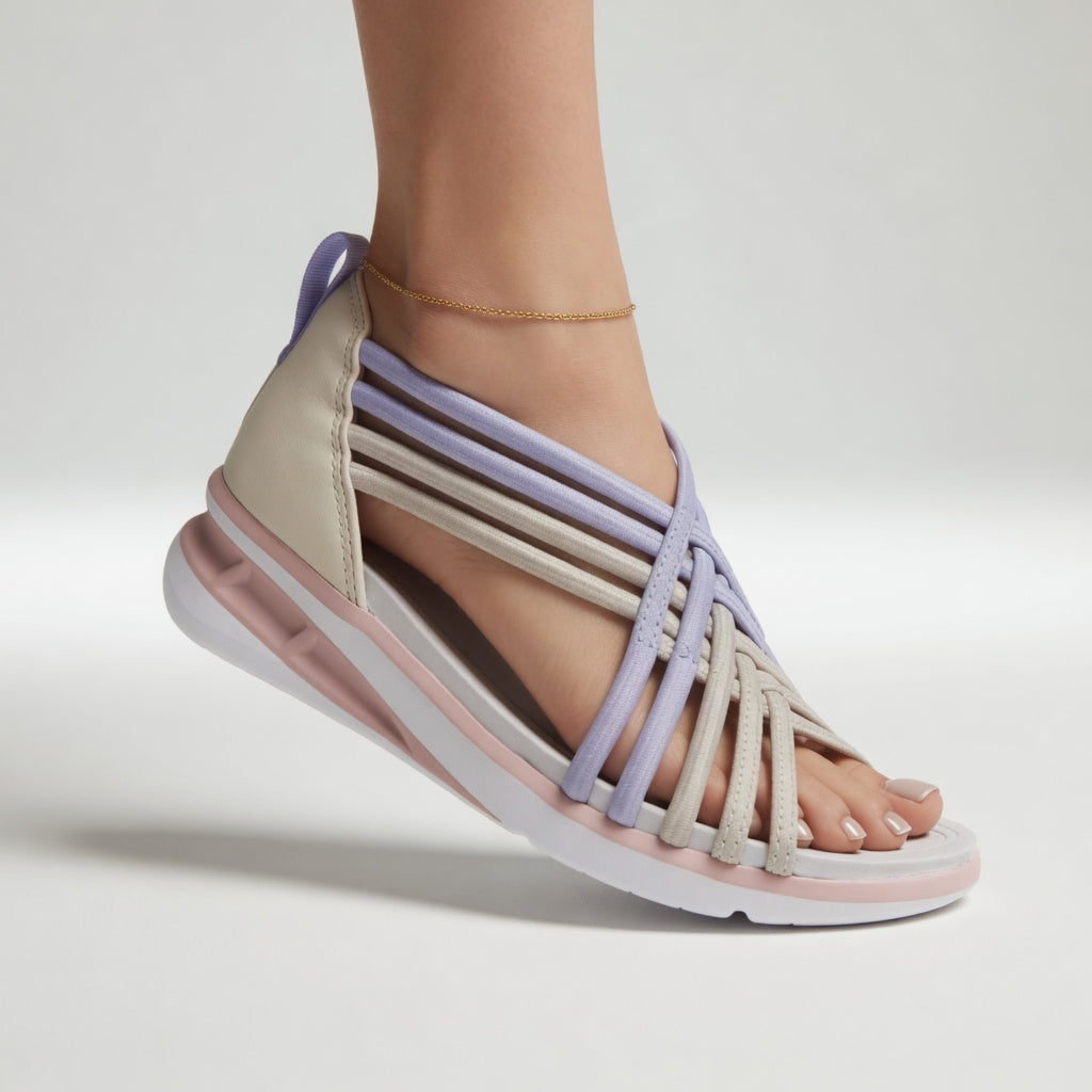 Ondine™ – Ergonomisk flettet sandal med sommerlig feminin charme