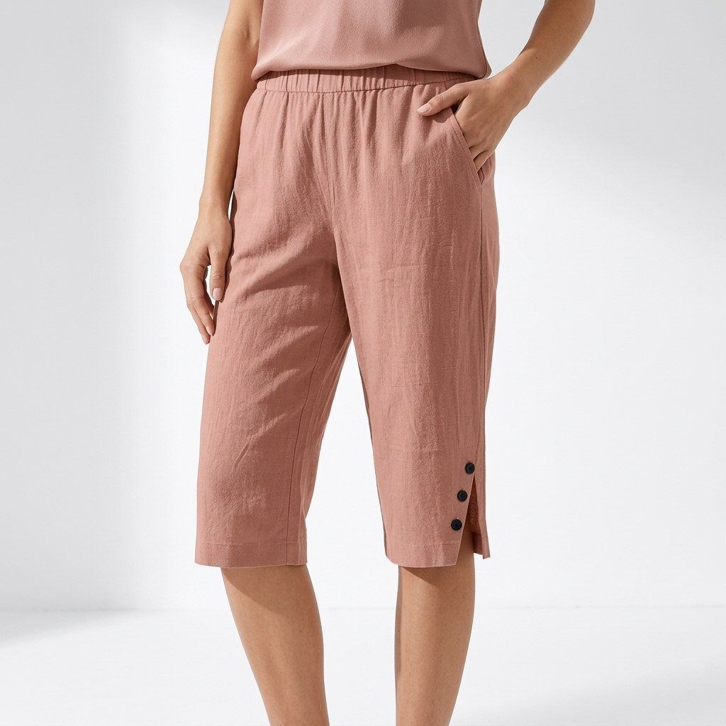 Lorenza™ — Flydende capribukser til sommerkomfort