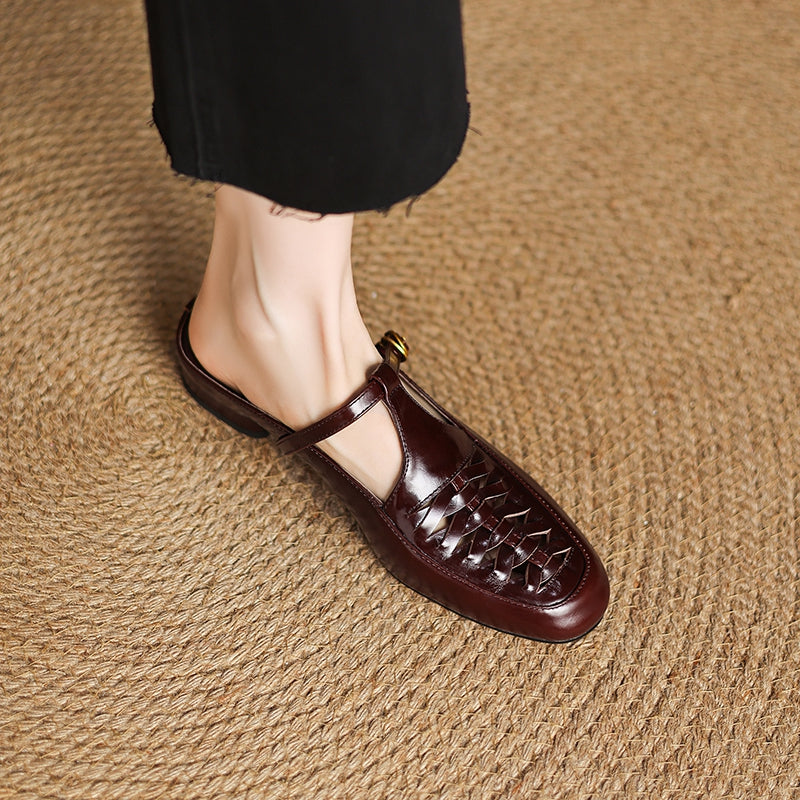 Riza | Flettede mules med rem