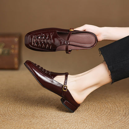 Riza | Flettede mules med rem