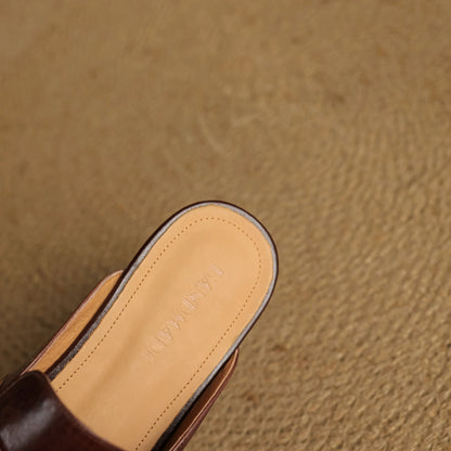 Mariagrazia | Loafer-mules med spænde