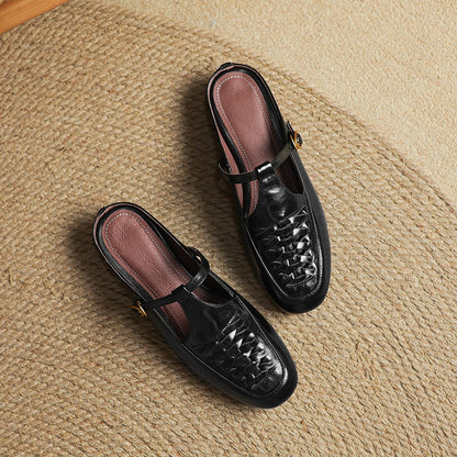 Riza | Flettede mules med rem