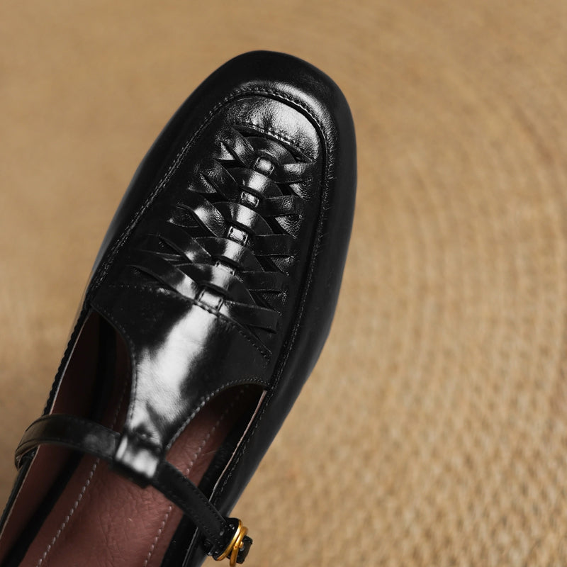 Riza | Flettede mules med rem