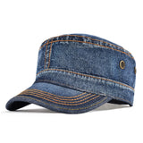 Mørkeblå denim