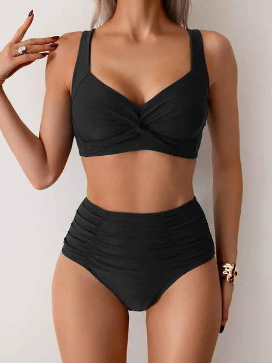 Laluna® | Højtaljet bikinisæt til sommeren