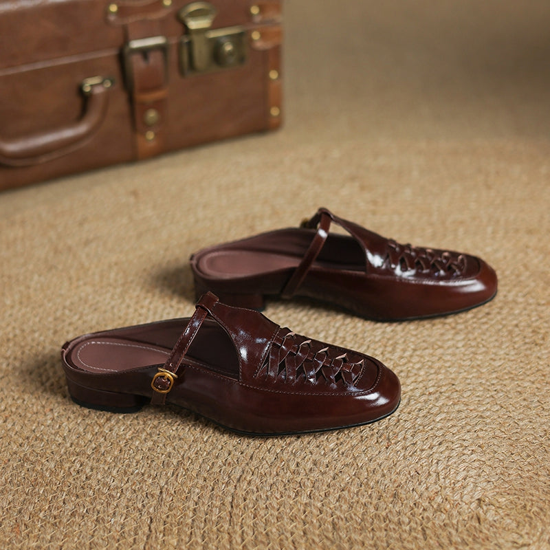 Riza | Flettede mules med rem