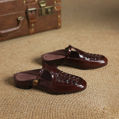 Riza | Flettede mules med rem
