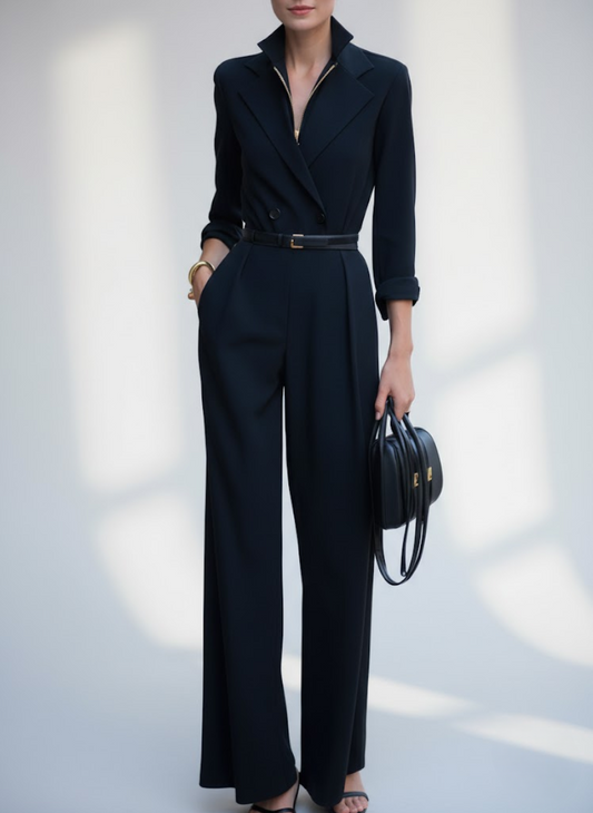 Séverine™ — Tidløs, elegant struktureret jumpsuit
