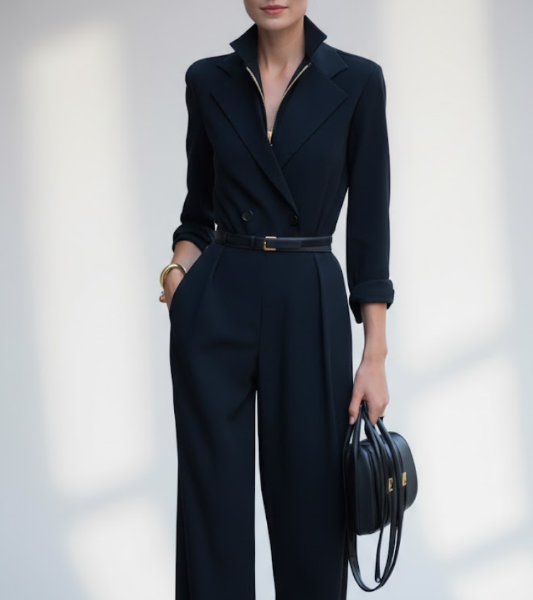Séverine™ — Tidløs, elegant struktureret jumpsuit