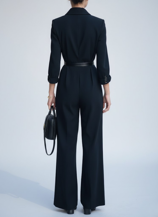 Séverine™ — Tidløs, elegant struktureret jumpsuit