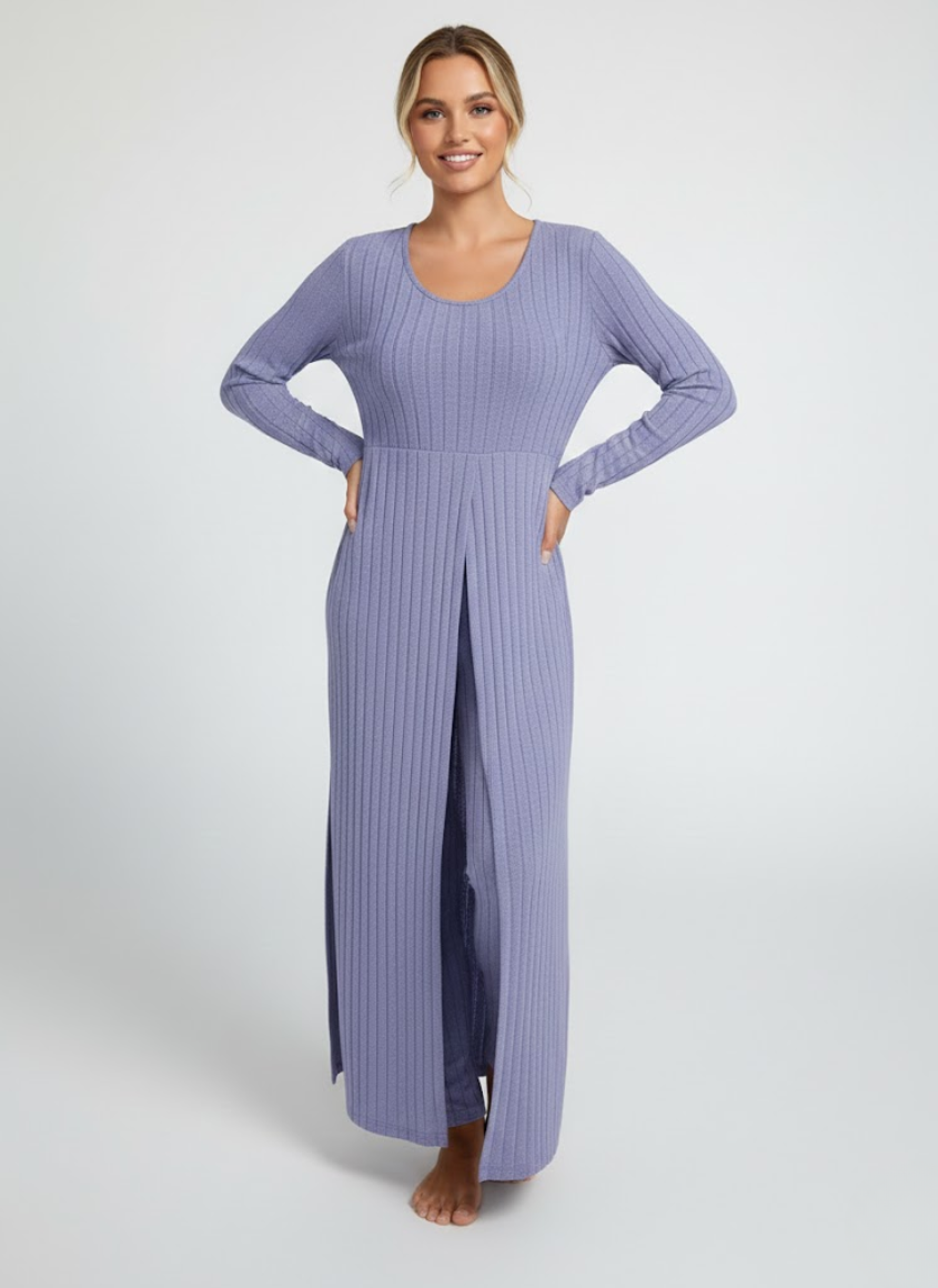Éléonore™ – Det ribstrikkede sæt, der forener elegance og komfort