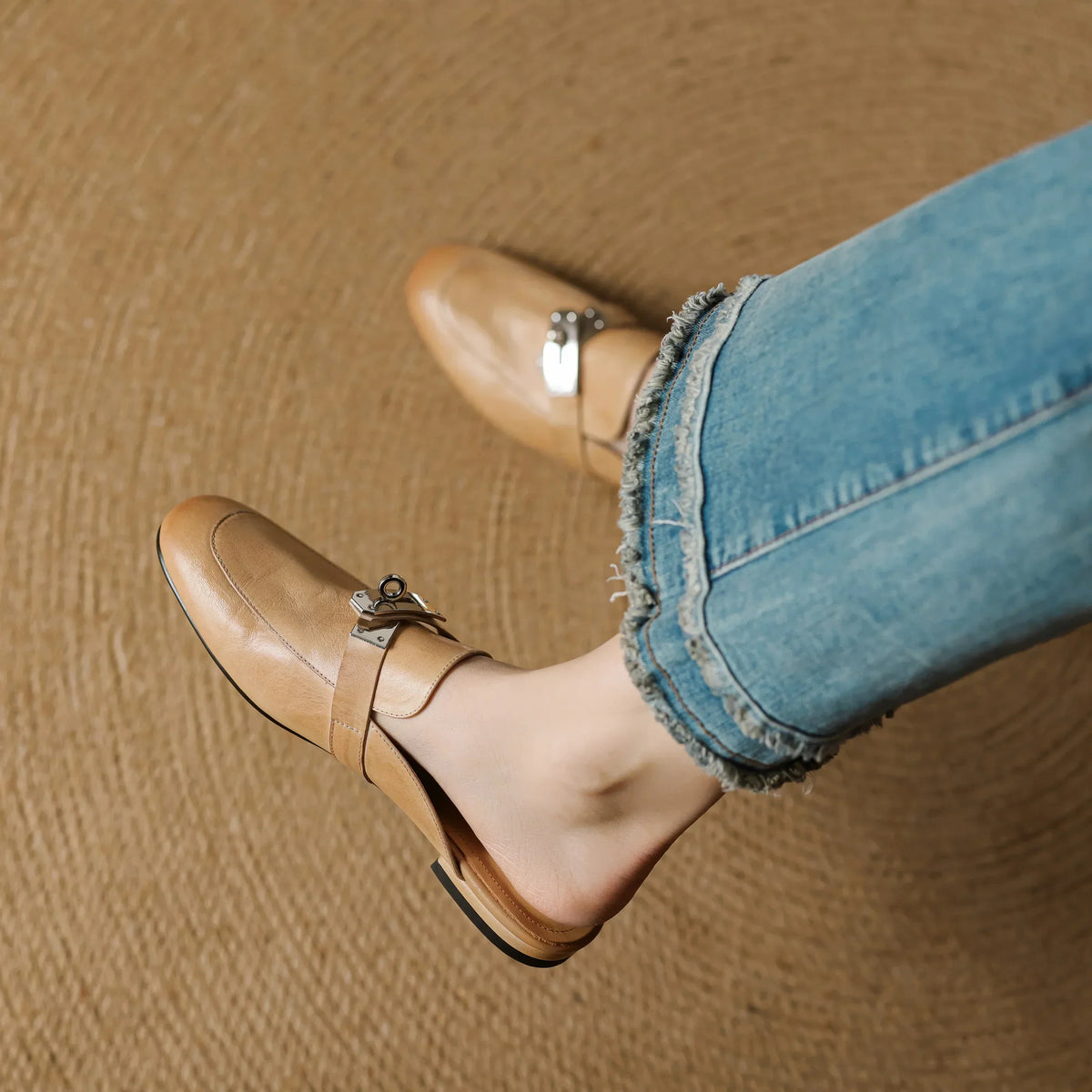 Mariagrazia | Loafer-mules med spænde